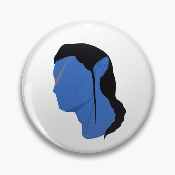 Item preview, Jake Sully Silhouette Detailed Sticker | Hot 10ft Blue Alien | More Saturated designed and sold by riyasarts.