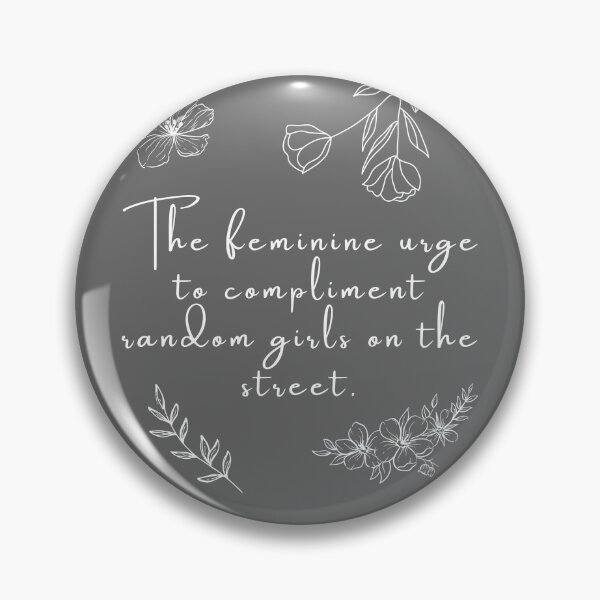Item preview, The Feminine Urge to Be Nice Quote designed and sold by Femme Pastel Collective.
