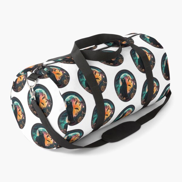Item preview, Vintage Black Cat Colorful Moon  designed and sold by digitalvintage.