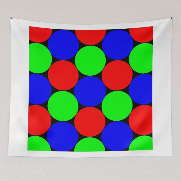 Item preview, BIG RGB DOTS designed and sold by philbotic.