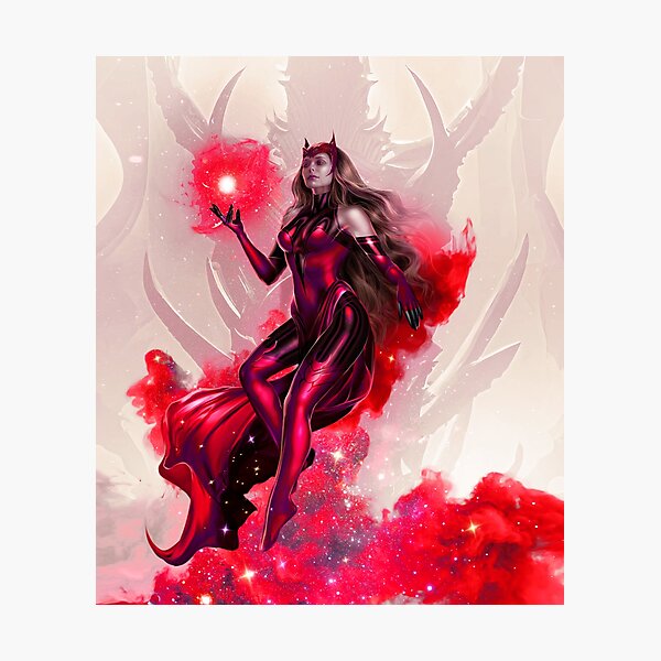 mystical queen scarlet witch - AI Generated Artwork - NightCafe Creator