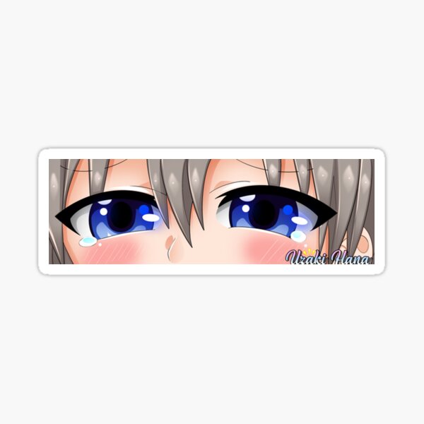 Uzaki Slap Peeker Sticker Sticker