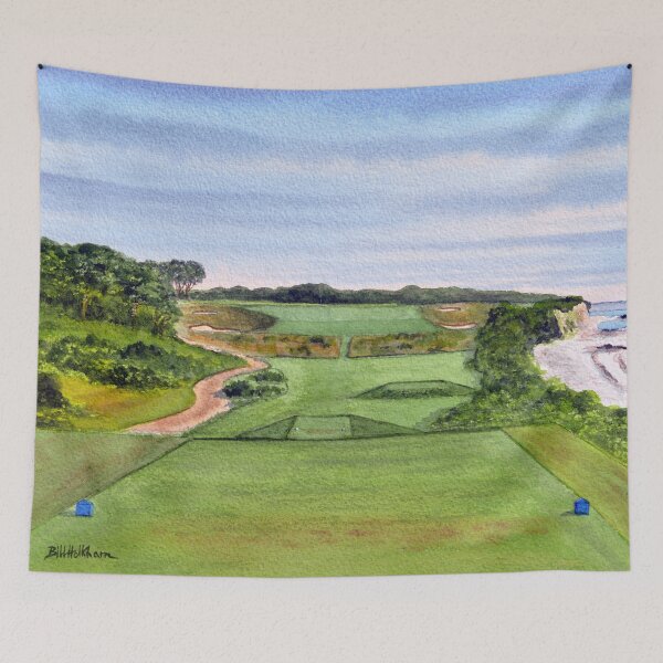 Item preview, Fishers Island Golf Course NY Hole #5 Biarritz designed and sold by William Holkham.