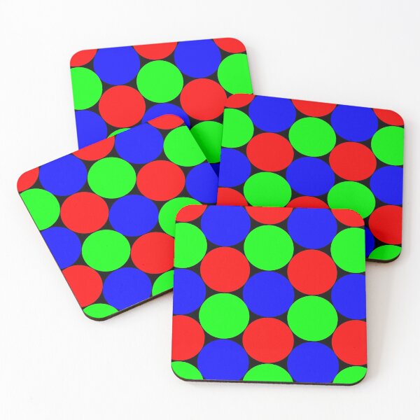 Item preview, BIG RGB DOTS designed and sold by philbotic.
