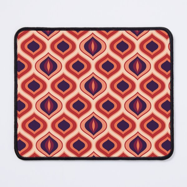 Item preview, Colorful ogee pattern - vintage, 60s colors designed and sold by Arubi-Art.