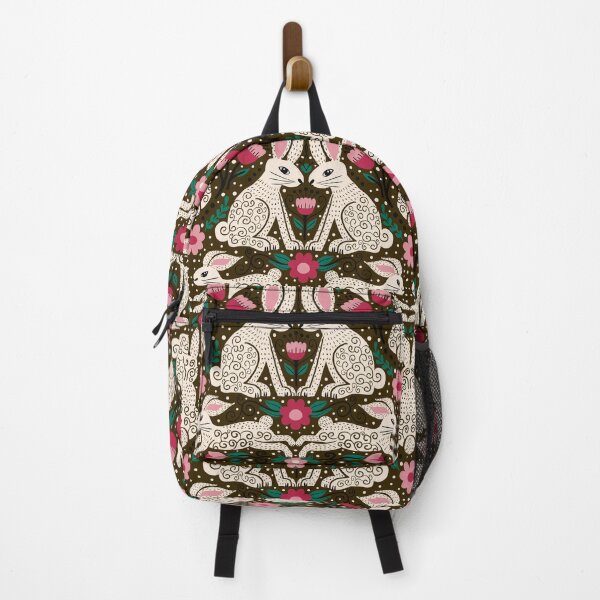 Item preview, Year of the Rabbit- Folk style pattern designed and sold by IlustraDeni.
