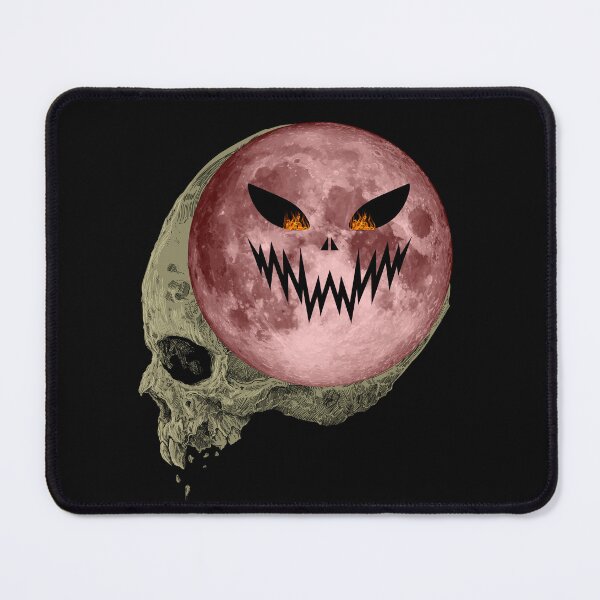 Item preview, Skull Fiery Ghost in a Blood Moon Fusion designed and sold by Swagmode.