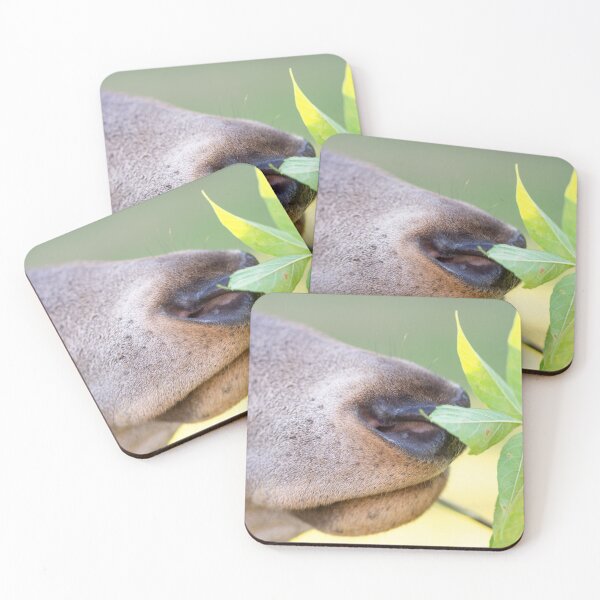Item preview, Young deer grazing in a meadow in autumn designed and sold by AlbertMi.