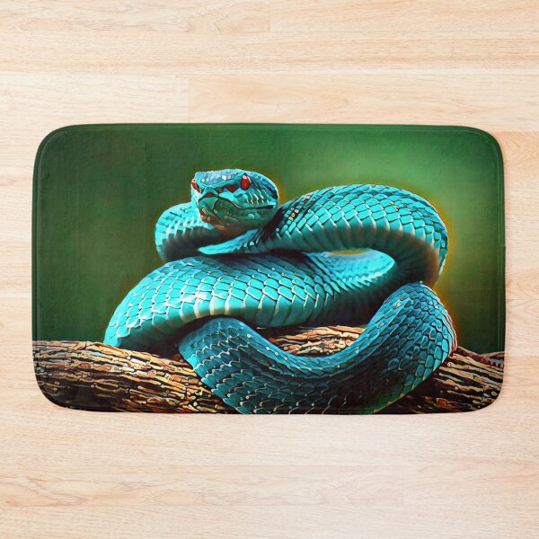 Item preview, Blue Viper (Snake) designed and sold by UniqueDeignz.