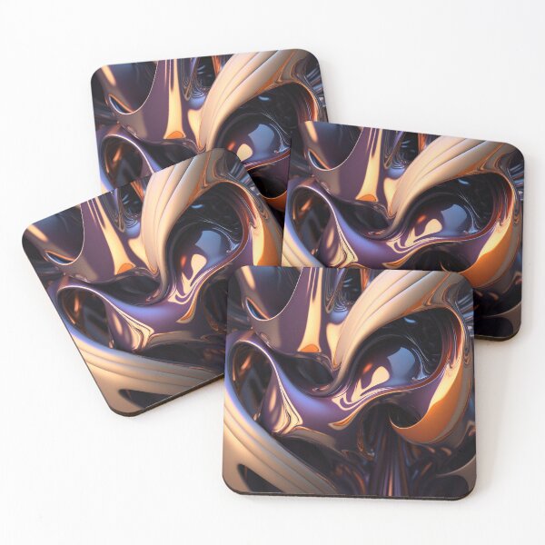Item preview, "Liquid Luxe" beautiful abstract graphic background designed and sold by RoboRaphael.