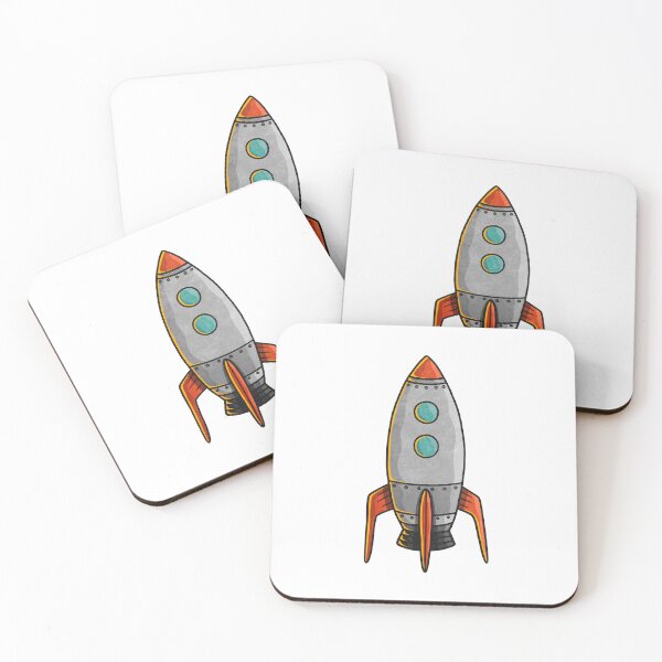 Item preview, Colored rocket designed and sold by The Lines.