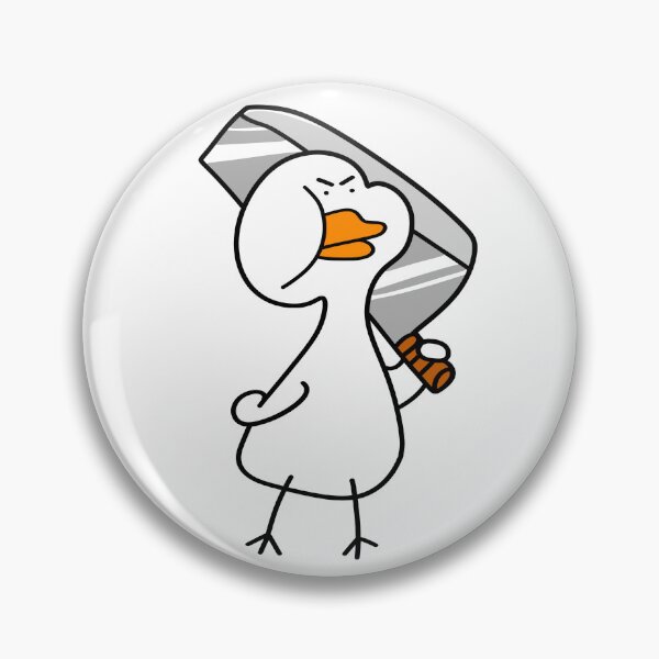 Item preview, Funny Angry Duck with a Butcher (knife) designed and sold by 147ology.