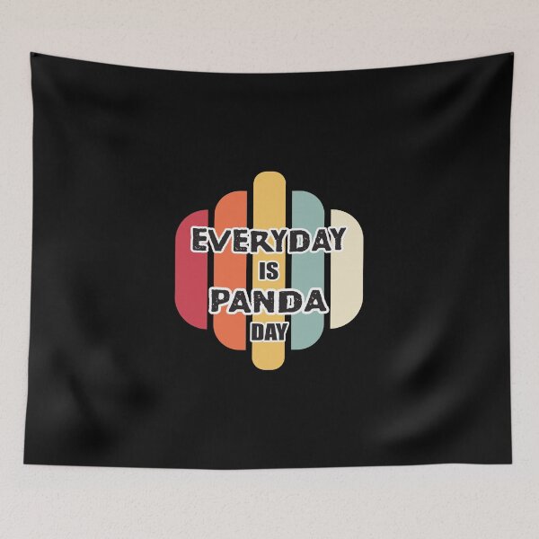 Item preview, Everyday is panda day retro designed and sold by greatest4all7b.