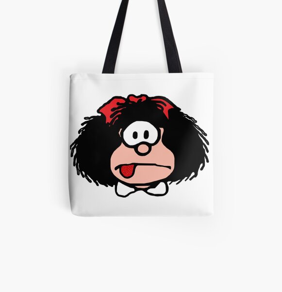 Mafalda Bolsa estampada de tela