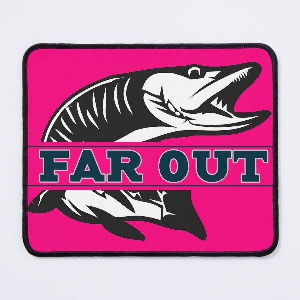 Item preview, Pink Far Out Fly Fish Girl designed and sold by ChristinasMess.