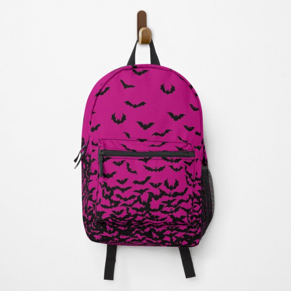 Item preview, Bats on Dark Pink Print, Bat Design, Bat Print, Halloween Print, I love Bats Print designed and sold by PinHookPrincess.