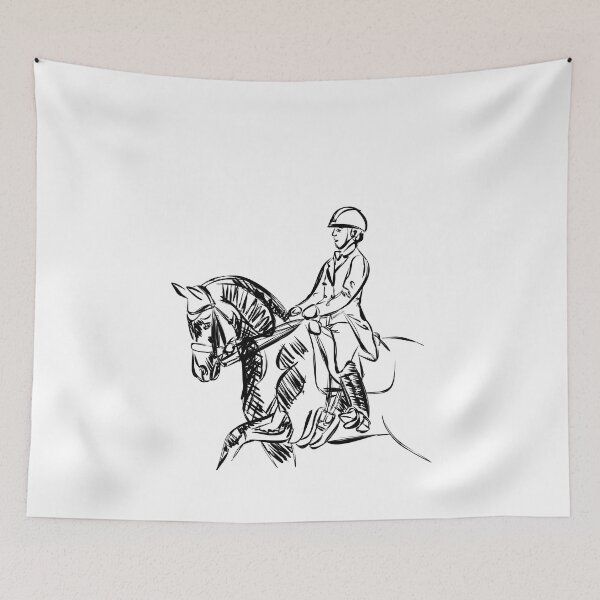 Item preview, horse and rider designed and sold by rikirennes.