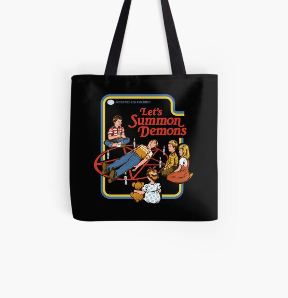 Let's Summon Demons All Over Print Tote Bag