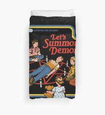 Let's Summon Demons Duvet Cover