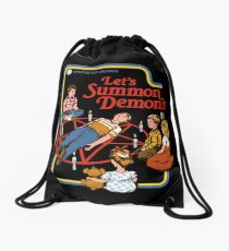 Let's Summon Demons Drawstring Bag