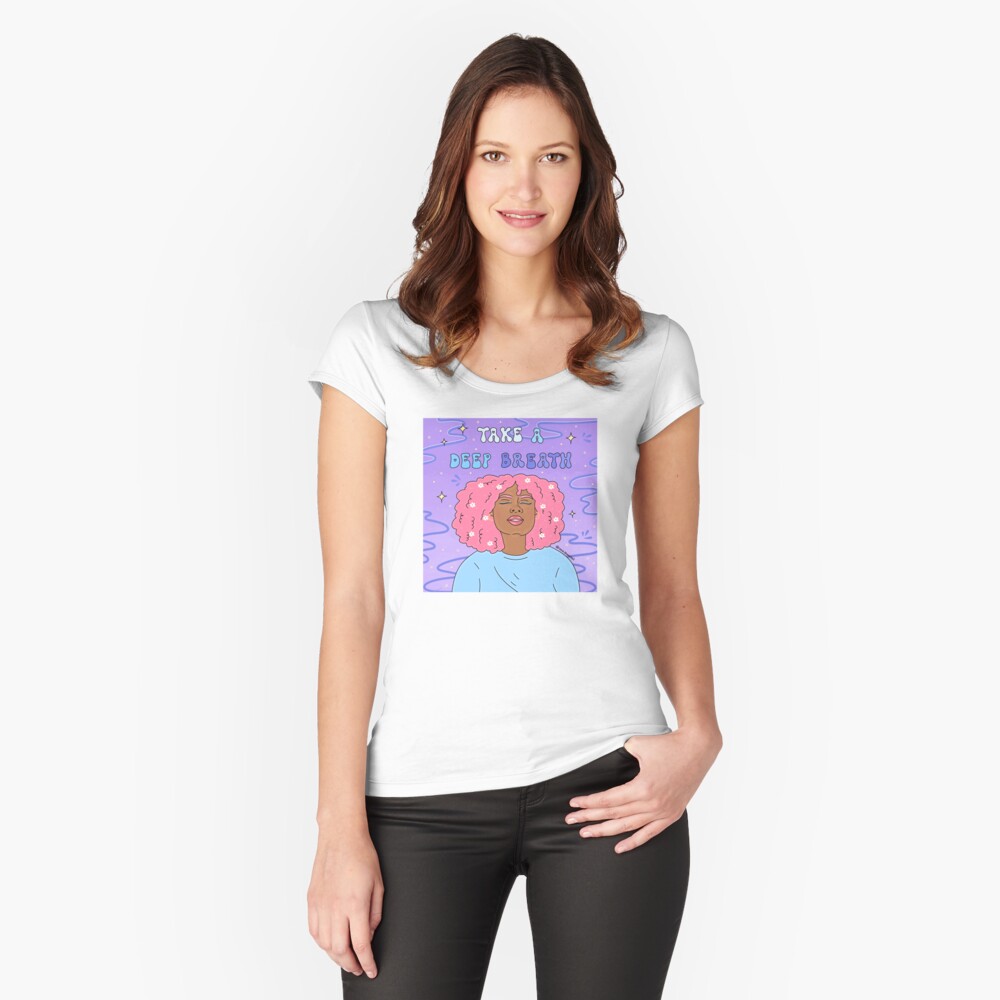 Item preview, Fitted Scoop T-Shirt designed and sold by Ranaawadallah.
