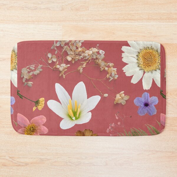 Item preview, Beautiful Botany Collage - Light Maroon designed and sold by Femme Pastel Collective.