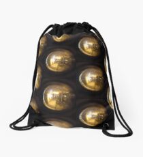 Looking through the Spy Hole Drawstring Bag