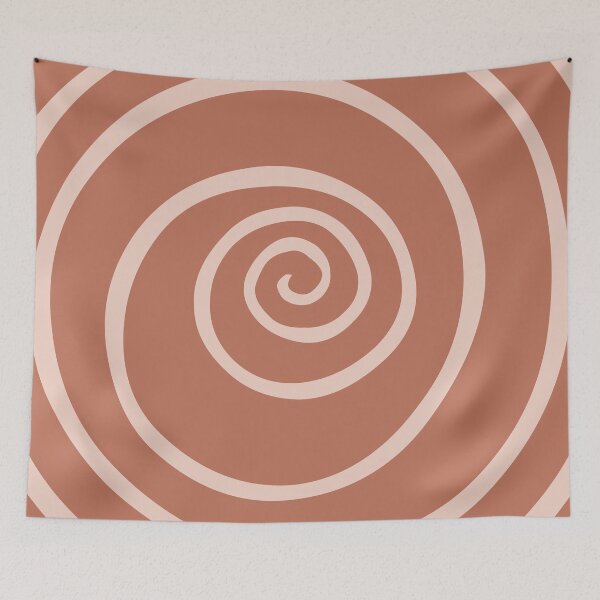 Item preview, Abstract terracotta spiral shape designed and sold by BattaAnastasia.