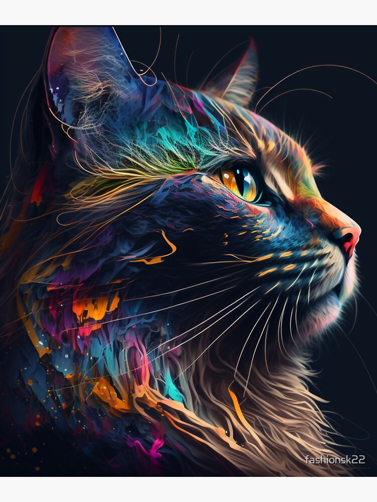 Abstract Cat Diamond Painting Kit