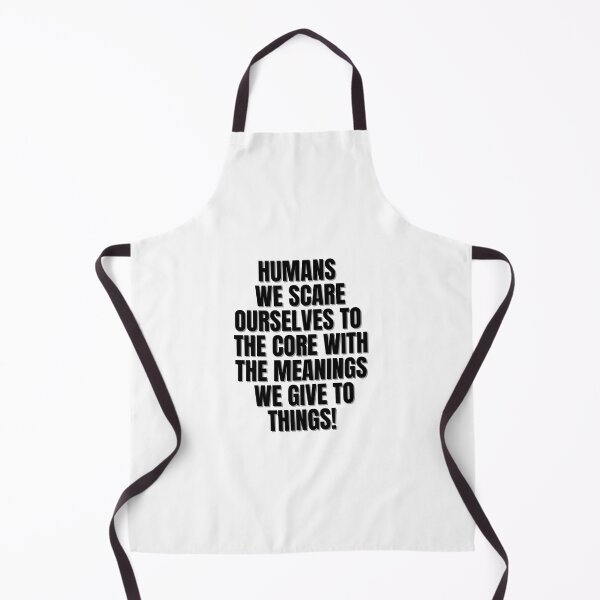 Item preview, Humans we scare ourselves to the core with the meanings we give to things designed and sold by Finds.
