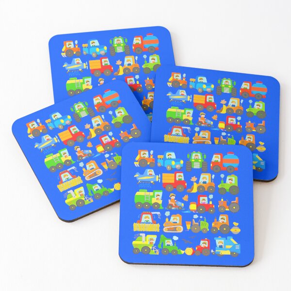 Item preview, 20 Tractors and Agricultural Vehicles on the Farm for Kids designed and sold by samshirts.