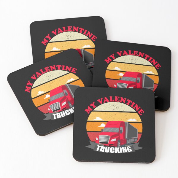 Item preview, My Valentine is Trucking  designed and sold by MustafaU6.