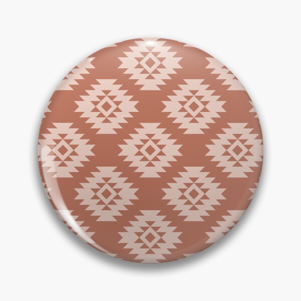 Item preview, Terracotta Aztec pattern designed and sold by BattaAnastasia.