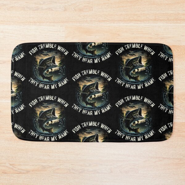 Item preview, Fishing Quotes Hhh - Fish Tremble When They Hear My Name designed and sold by MoonsmileProd.