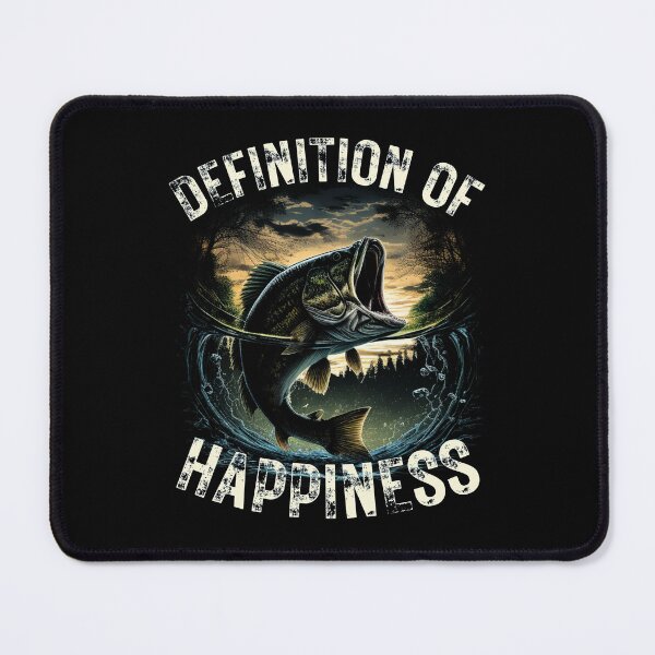 Item preview, Fishing Definition of Happiness designed and sold by MoonsmileProd.