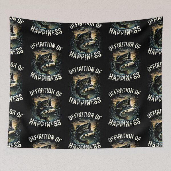 Item preview, Fishing Definition of Happiness designed and sold by MoonsmileProd.