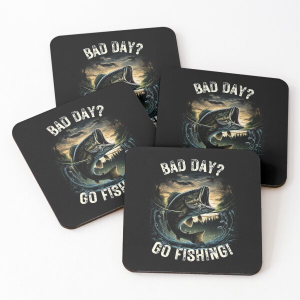 Item preview, Bad Day Go Fishing designed and sold by MoonsmileProd.