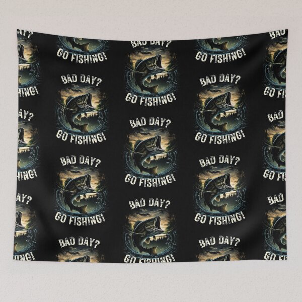Item preview, Bad Day Go Fishing designed and sold by MoonsmileProd.