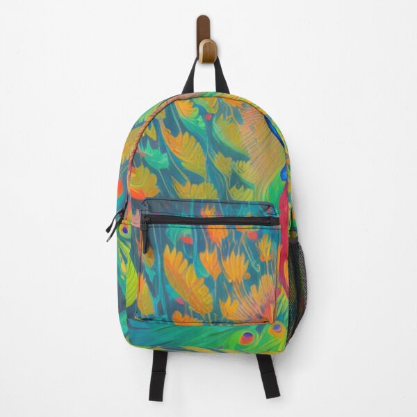 Item preview, Bright and Beautiful Peacock - Dancing in the Forest designed and sold by WBP Mart.