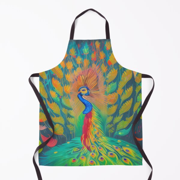 Item preview, Bright and Beautiful Peacock - Dancing in the Forest designed and sold by WBP Mart.