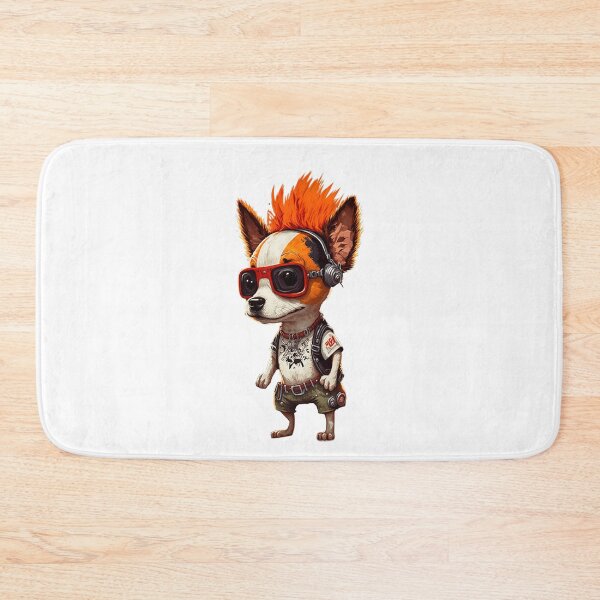 Item preview, Punk dog designed and sold by Snazzmatazz.