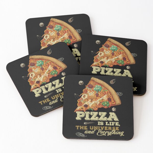 Item preview, Loves Pizza Is Life, the Universe and Everything designed and sold by MintaApparel.