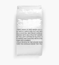 Anonymous Letter to Sammi Duvet Cover