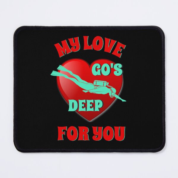 Item preview, Scuba Divers Valentines Day designed and sold by Crazy Crow.