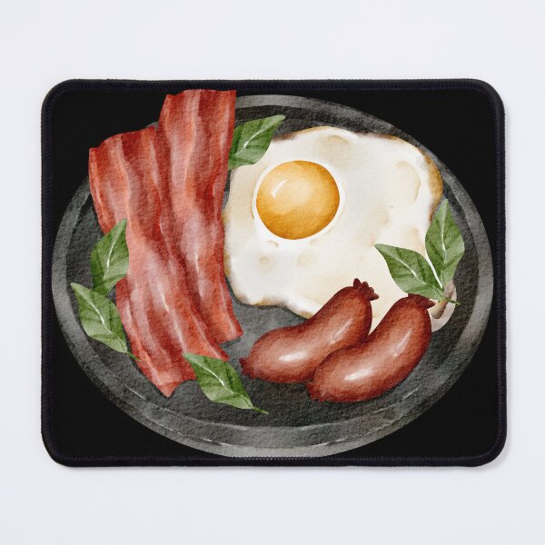 Item preview, Start your day sizzling with the irresistible combination of crispy bacon and golden eggs - everything is better with bacon and eggs! designed and sold by limos.