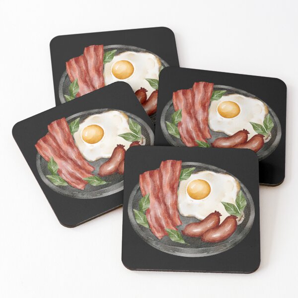 Item preview, Start your day sizzling with the irresistible combination of crispy bacon and golden eggs - everything is better with bacon and eggs! designed and sold by limos.