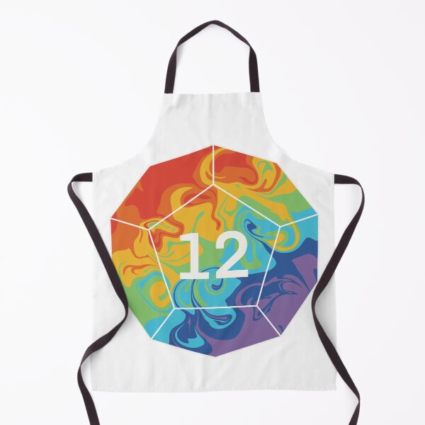 Item preview, Rainbow Swirl D12 designed and sold by SnugBugsGaming.