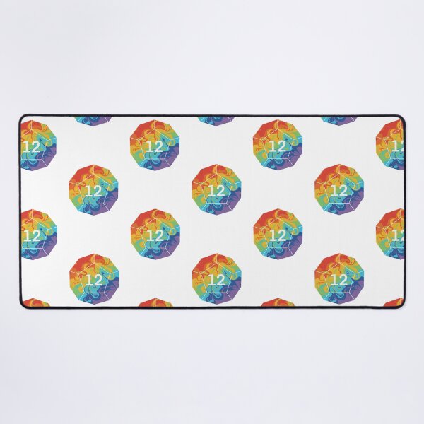 Item preview, Rainbow Swirl D12 designed and sold by SnugBugsGaming.