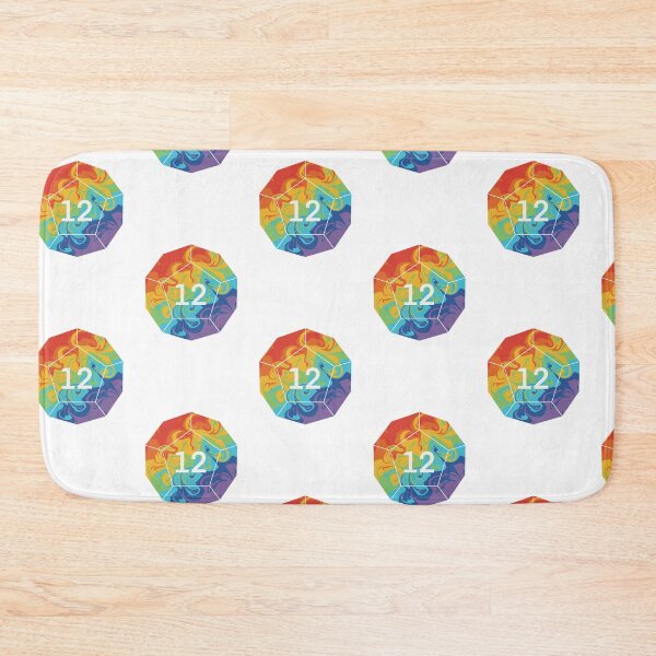 Item preview, Rainbow Swirl D12 designed and sold by SnugBugsGaming.