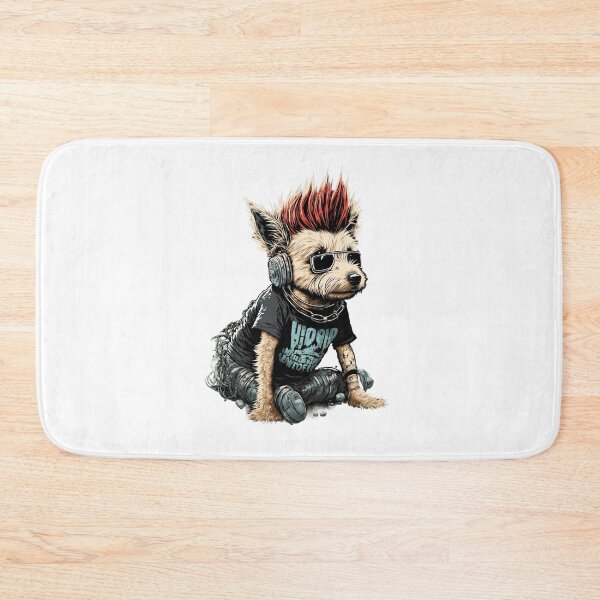 Item preview, Punk dog designed and sold by Snazzmatazz.